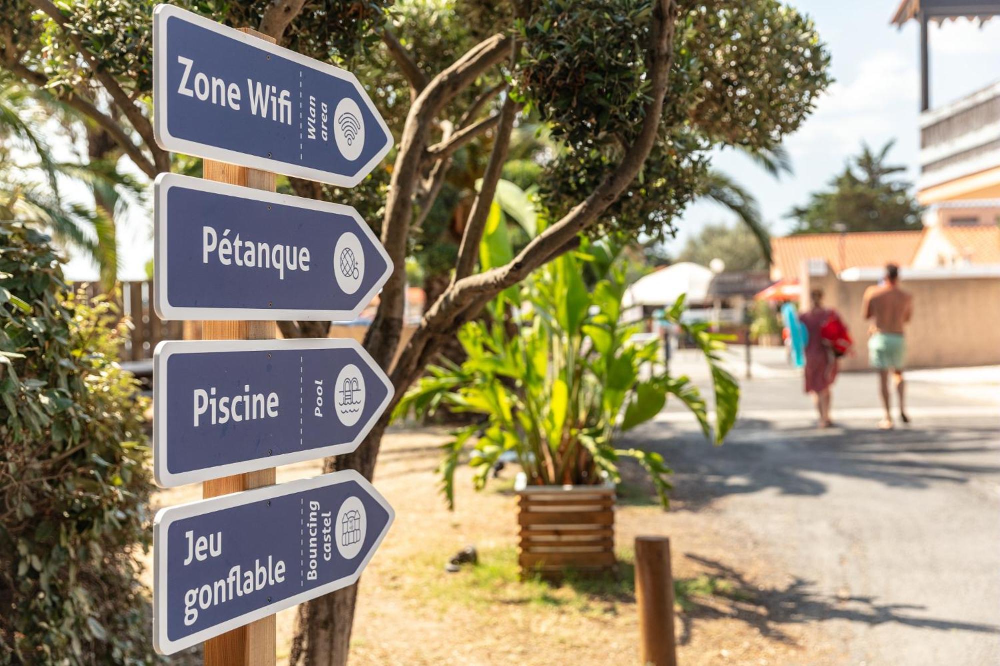 Camping La Presqu'Ile Du Barcares Le Barcarès Eksteriør bilde